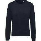 KA481-Hanorac-de-dama-Kariban-ORGANIC-COTTON-French-Navy-Heather