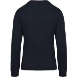 KA481-Hanorac-de-dama-Kariban-ORGANIC-COTTON-French-Navy-Heather