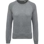 KA481-Hanorac-de-dama-Kariban-ORGANIC-COTTON-Grey-Heather