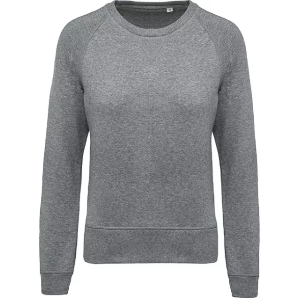 KA481-Hanorac-de-dama-Kariban-ORGANIC-COTTON-Grey-Heather