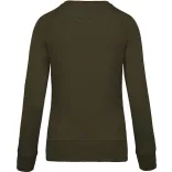 KA481-Hanorac-de-dama-Kariban-ORGANIC-COTTON-Mossy-Green