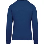KA481-Hanorac-de-dama-Kariban-ORGANIC-COTTON-Ocean-Blue-Heather