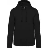 KA489-Hanorac-cu-gluga-barbati-HOODED-SWEATSHIRT-Black