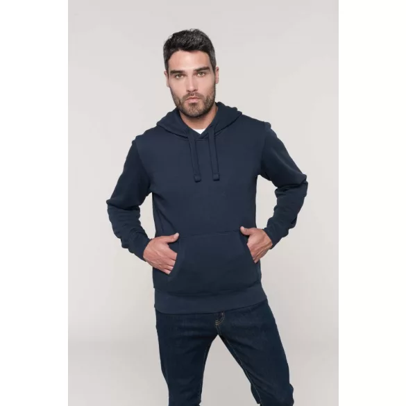 KA489-Hanorac-cu-gluga-barbati-HOODED-SWEATSHIRT-Navy