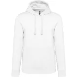 KA489-Hanorac-cu-gluga-barbati-HOODED-SWEATSHIRT-White