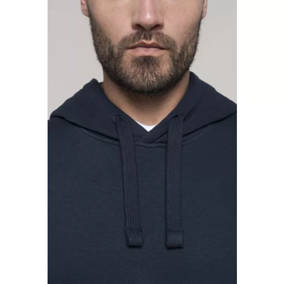 KA489-Hanorac-cu-gluga-barbati-HOODED-SWEATSHIRT-White