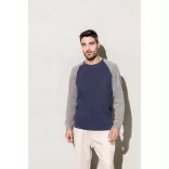 KA491-Bluza-sport-barbati-MENS-TWO-TONE-ORGANIC-SWEATSHIRT-Grey-Heathe