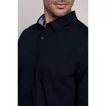 ka517-Camasa-cu-maneca-lunga-adult-barbat-Kariban-Washed-Navy