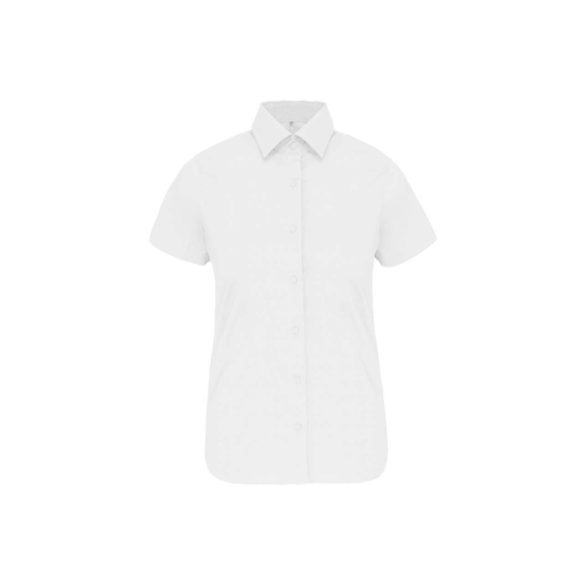 ka532 - Camasa cu maneca scurta adult dama Kariban Stretch - [White]