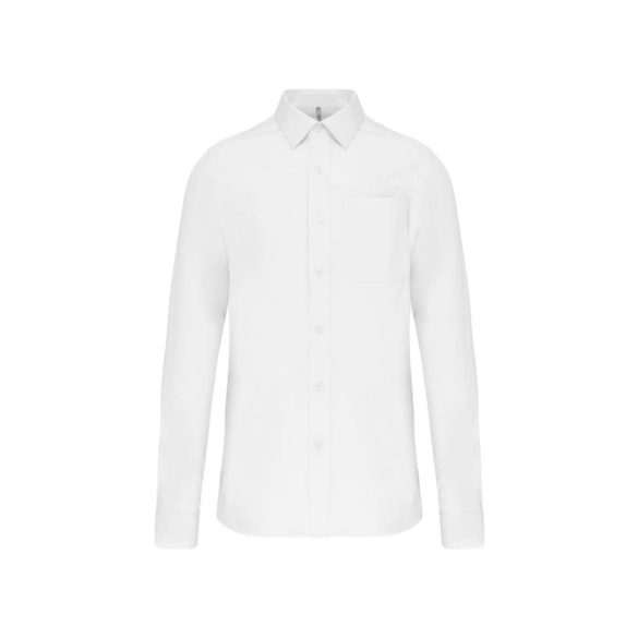 ka541 - Camasa cu maneca lunga adult barbat Kariban Easy Care Cotton - [White]