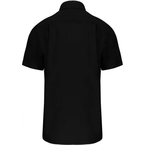 ka543-Camasa-cu-maneca-scurta-adult-barbat-Kariban-Easy-Care-Cotton-Black