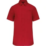 ka543-Camasa-cu-maneca-scurta-adult-barbat-Kariban-Easy-Care-Cotton-Classic-Red