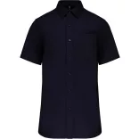 ka543-Camasa-cu-maneca-scurta-adult-barbat-Kariban-Easy-Care-Cotton-Navy