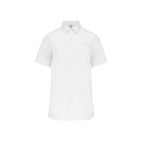 ka543 - Camasa cu maneca scurta adult barbat Kariban Easy Care Cotton - [White]