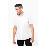ka543 - Camasa cu maneca scurta adult barbat Kariban Easy Care Cotton - [White]