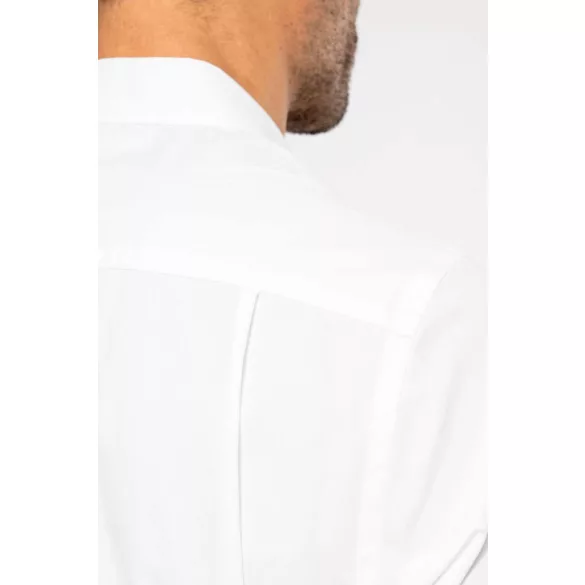 ka543 - Camasa cu maneca scurta adult barbat Kariban Easy Care Cotton - [White]