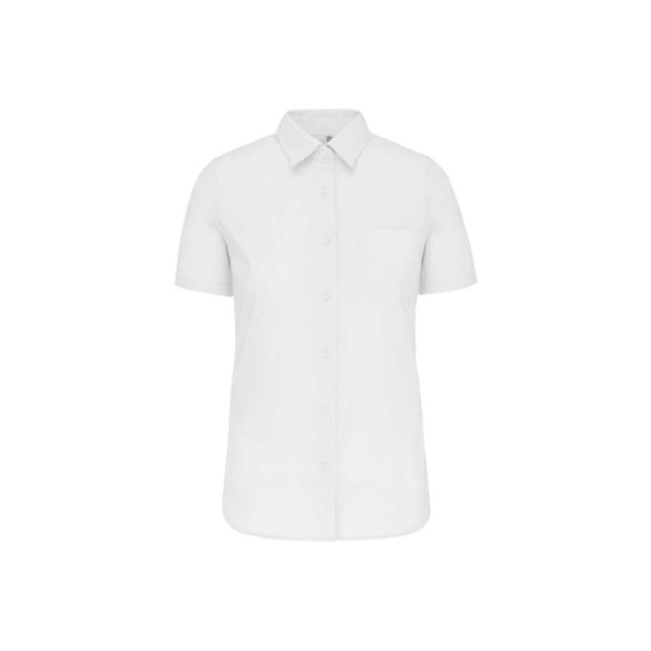 ka544 - Camasa cu maneca scurta adult dama Kariban Easy Care Cotton - [White]