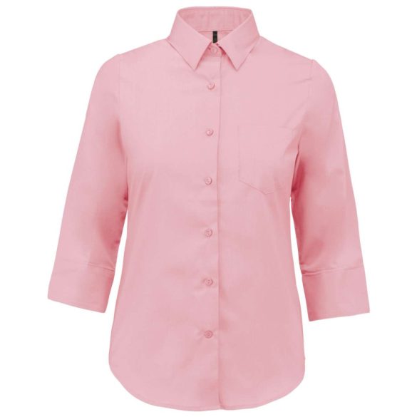 ka558 - Camasa cu maneca 3/4 adult dama Kariban - [Pale Pink]