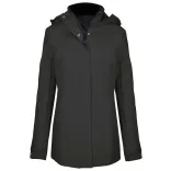 ka6108dg - Jacheta dama Kariban PARKA [Dark Grey]