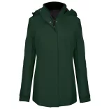 ka6108fg - Jacheta dama Kariban PARKA [Forest Green]
