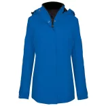 ka6108lrb - Jacheta dama Kariban PARKA [Light Royal Blue]