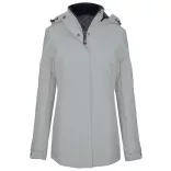 ka6108sng - Jacheta dama Kariban PARKA [Snow Grey]