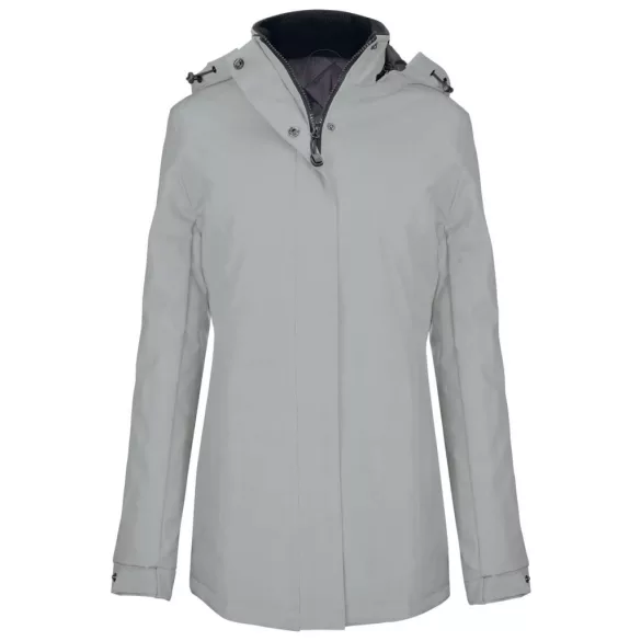 ka6108sng - Jacheta dama Kariban PARKA [Snow Grey]