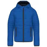 ka6112-Jacheta-cu-gluga-copii-Kariban-Lightweight-Light-Royal-Blue