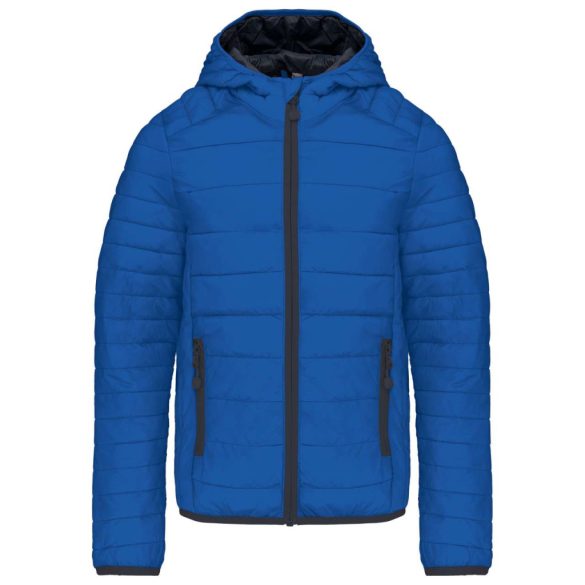 ka6112-Jacheta-cu-gluga-copii-Kariban-Lightweight-Light-Royal-Blue