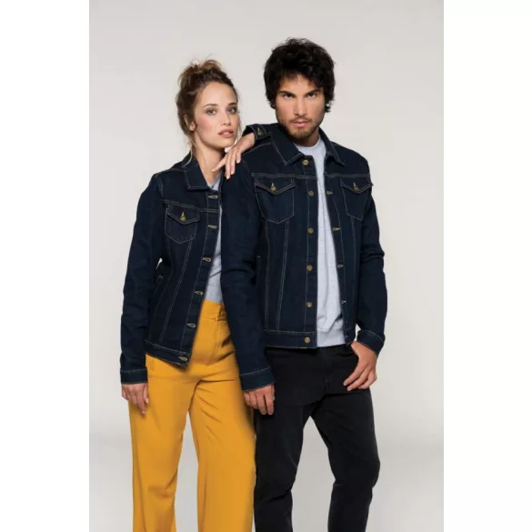 ka6137bri-Jacheta-dama-Kariban-DENIM-Blue-Rinse