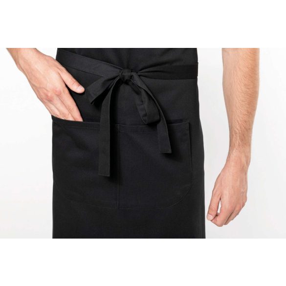 ka8005 - Sort din bumbac spalabil la temperaturi inalte KARIBAN - [Black]