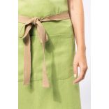 ka8013 - Sort reglabil, cu buzunar, din bumbac - [Meadow Green]