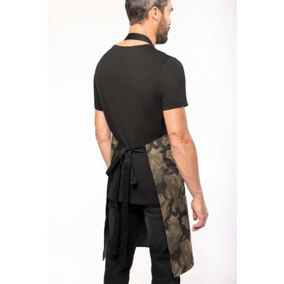 KA885 - Sort reglabil, cu buzunar, din bumbac - [Olive Camouflage]