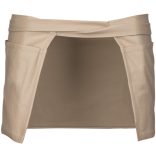 ka886 - Sort scurt din bumbac - [Beige]