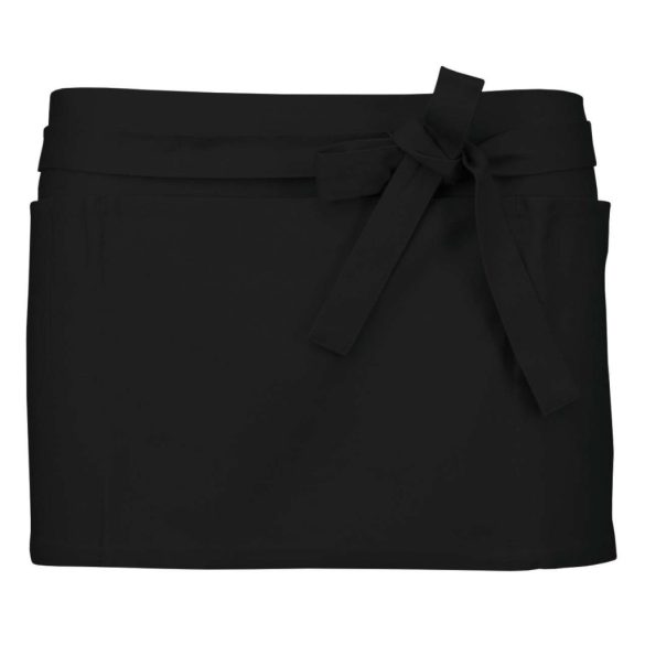 ka886 - Sort scurt din bumbac - [Black]