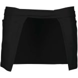 ka886 - Sort scurt din bumbac - [Black]