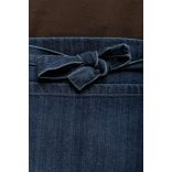 ka886 - Sort scurt din bumbac - [Denim]