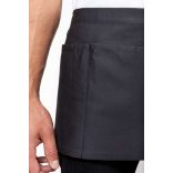 ka886 - Sort scurt din bumbac - [Dark Grey]