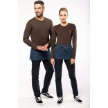 ka886 - Sort scurt din bumbac - [Light Grey]