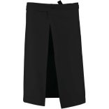 ka887 - Sort lung din bumbac - [Black]