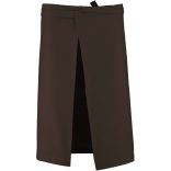 ka887 - Sort lung din bumbac - [Chocolate]