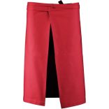 ka887 - Sort lung din bumbac - [Red]