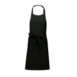ka890 - Sort din bumbac si poliester cu buzunar - [Black]