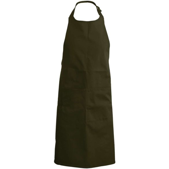 ka890 - Sort din bumbac si poliester cu buzunar - [Green Olive]