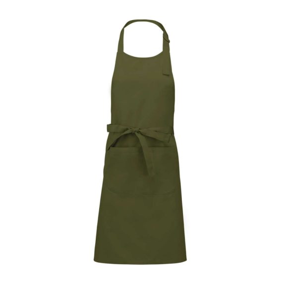 ka890 - Sort din bumbac si poliester cu buzunar - [Light Khaki]