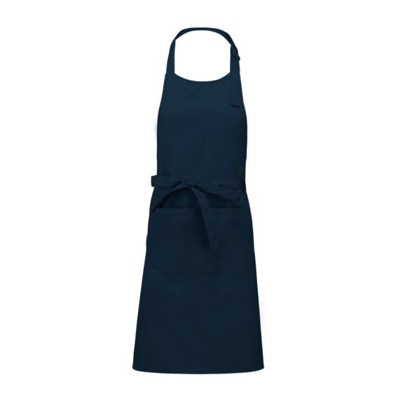 ka890 - Sort din bumbac si poliester cu buzunar - [Navy]