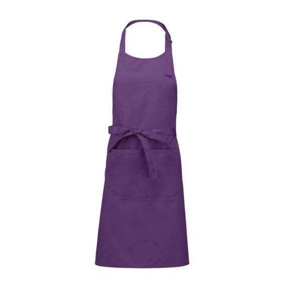 ka890 - Sort din bumbac si poliester cu buzunar - [Purple]