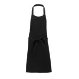 ka895 - Sort din bumbac fara buzunar KARIBAN - [Black Denim]