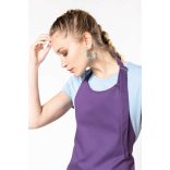 ka895 - Sort din bumbac fara buzunar KARIBAN - [Denim]