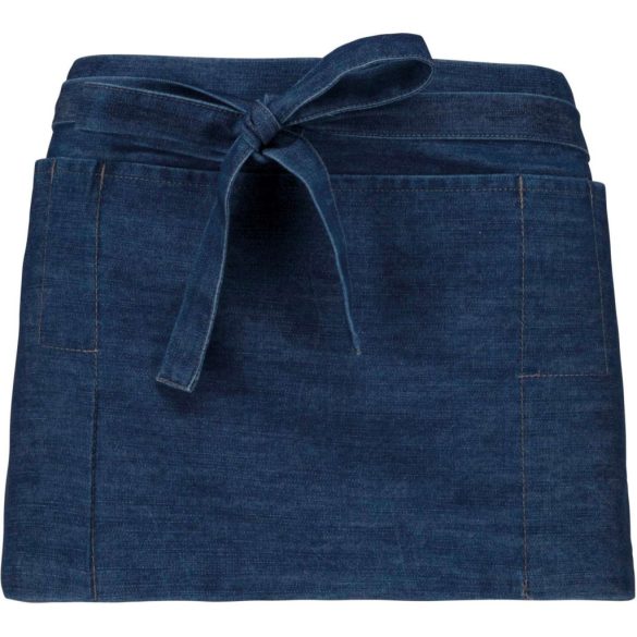 ka896 - Sort scurt din polibumbac KARIBAN - [Denim]